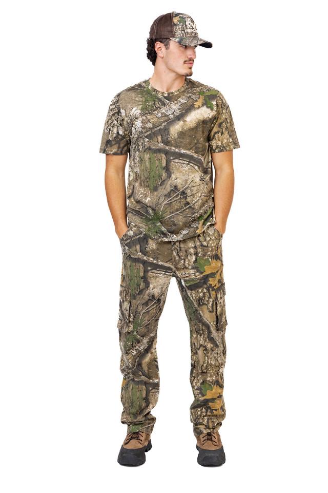 Realtree Men's Short Sleeve Cotton Hunting Shirt | Realtree APX