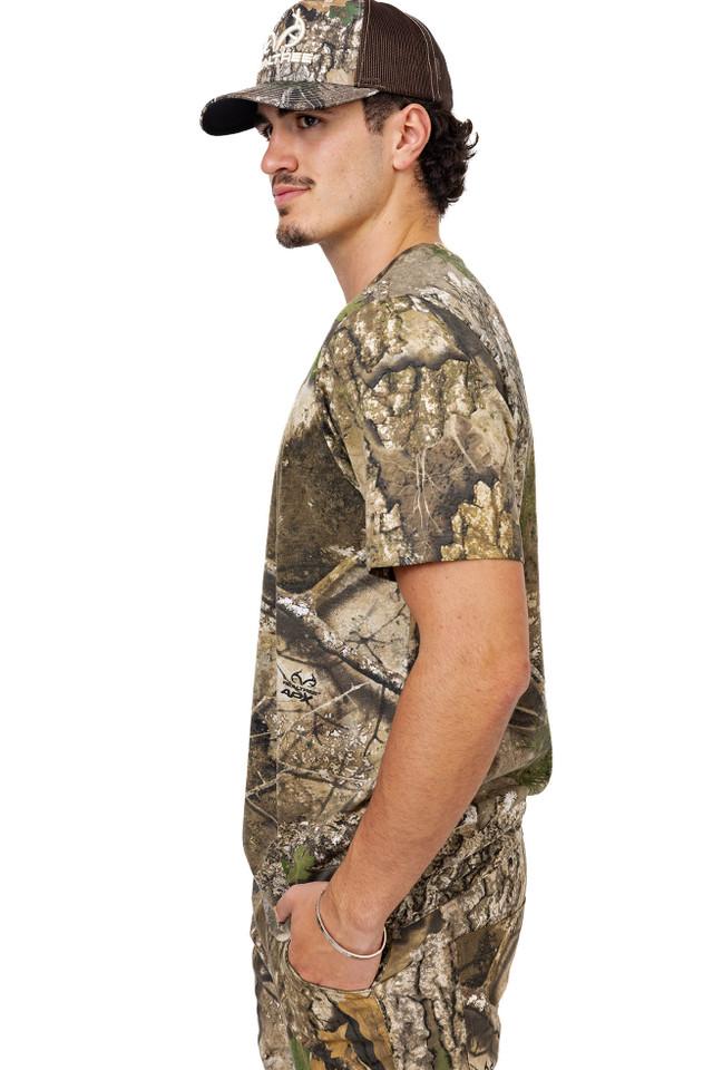 Realtree Men's Short Sleeve Cotton Hunting Shirt | Realtree APX