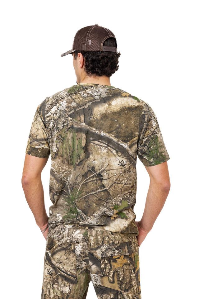 Realtree Men's Short Sleeve Cotton Hunting Shirt | Realtree APX