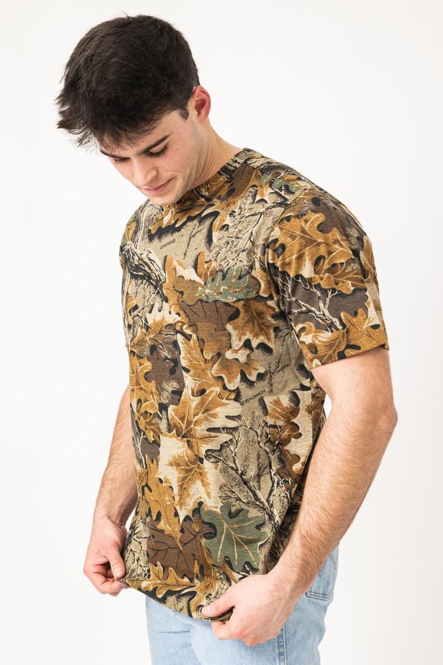 Realtree Men's Short Sleeve Cotton Hunting Shirt | Realtree Advantage Classic