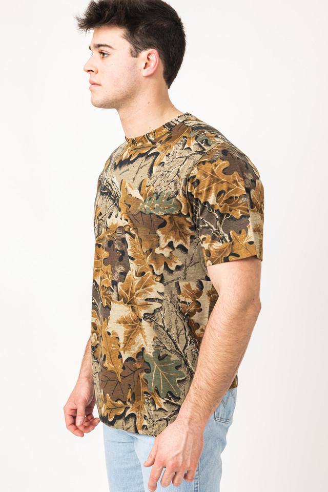Realtree Men's Short Sleeve Cotton Hunting Shirt | Realtree Advantage Classic