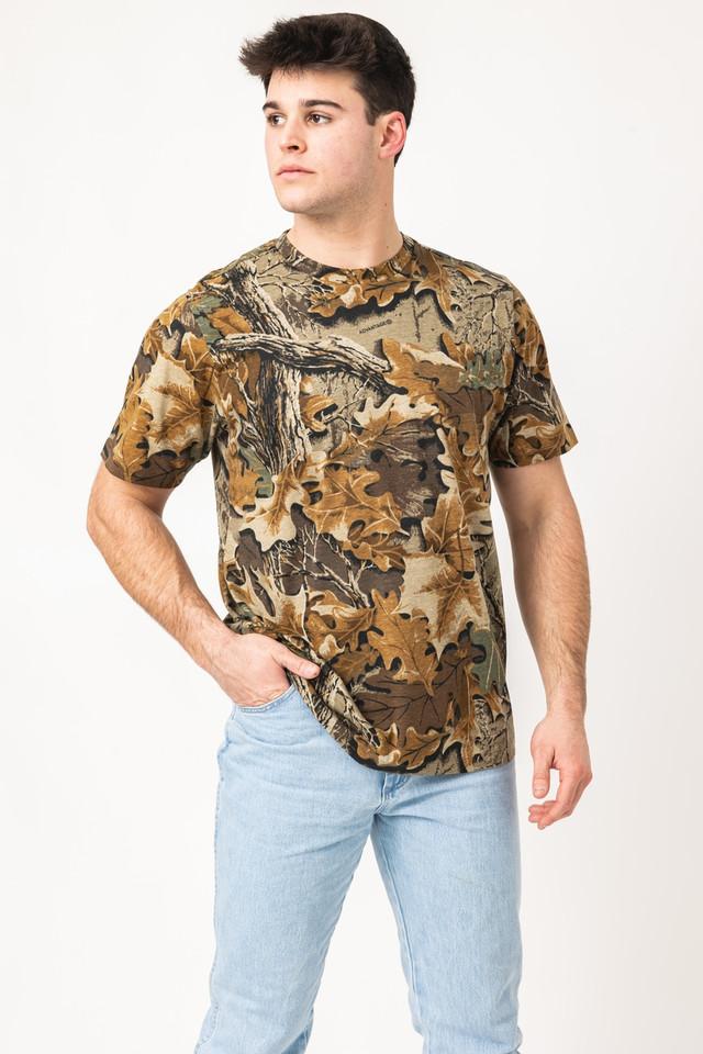 realtree Men's Short Sleeve Cotton Hunting Shirt | Realtree Advantage Classic