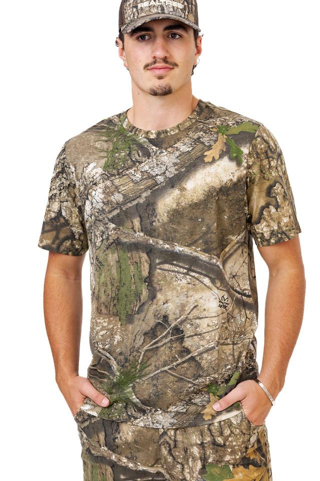 realtree Men's Short Sleeve Cotton Hunting Shirt | Realtree APX
