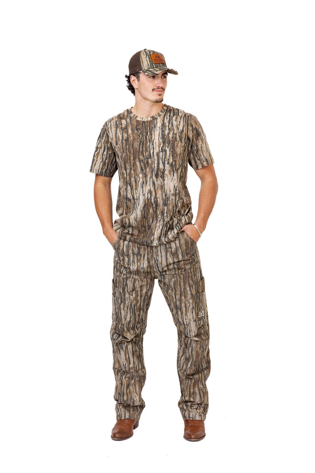 Realtree Men's Short Sleeve Cotton Hunting Shirt | Realtree Legacy