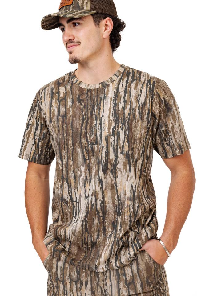 realtree Men's Short Sleeve Cotton Hunting Shirt | Realtree Legacy
