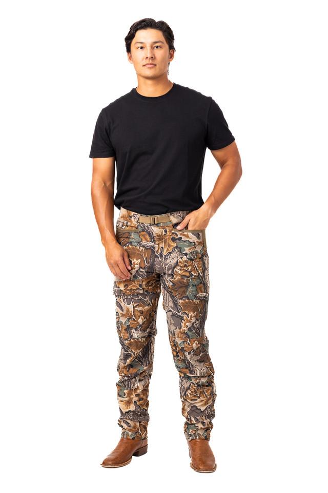 Realtree Men's Stalker 5-Pocket Hunting Pants (Slim Cut) | Realtree Advantage Classic