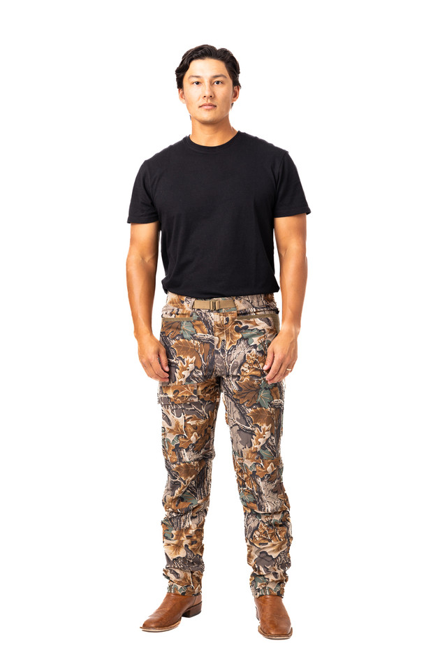 realtree Men's Stalker 5-Pocket Hunting Pants (Slim Cut) | Realtree Advantage Classic