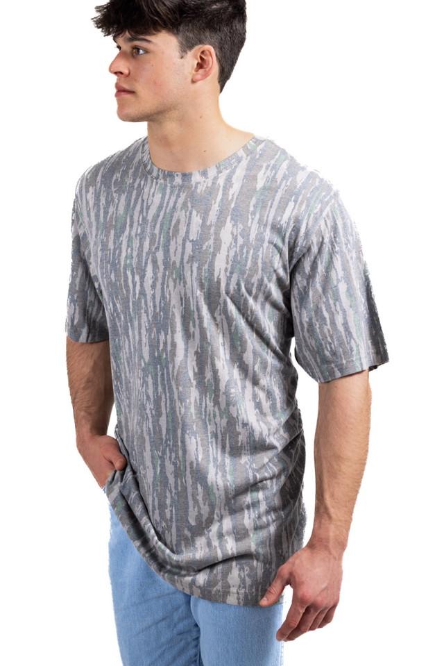 Realtree Men's Tri Blend Short Sleeve Crew Neck Camo Shirt | Realtree Original