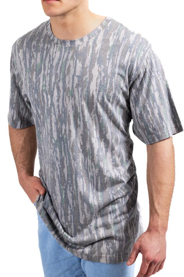 Realtree Men's Tri Blend Short Sleeve Crew Neck Camo Shirt | Realtree Original