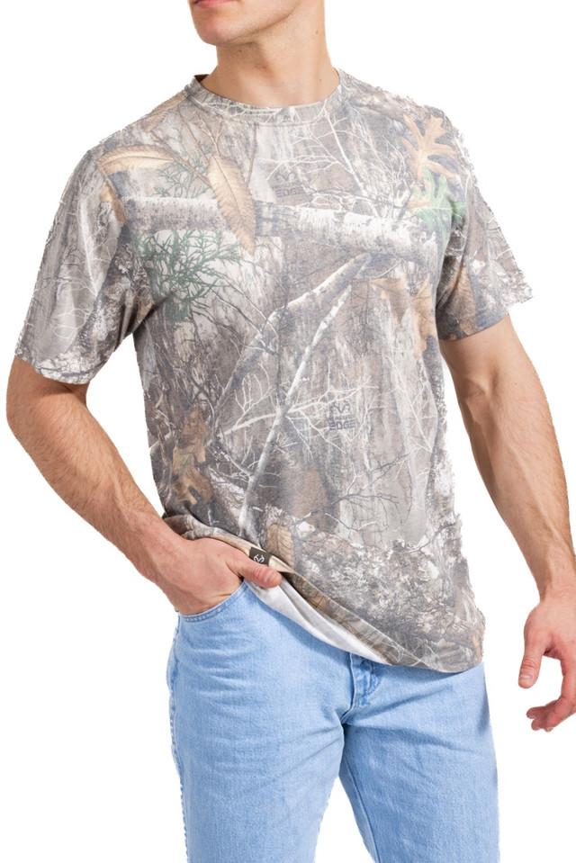 realtree Men's Tri Blend Short Sleeve Crew Neck Camo Shirt | Realtree EDGE