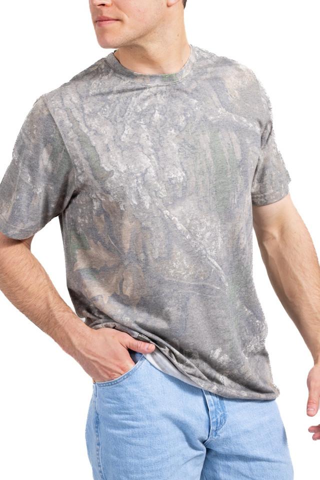 Realtree Men's Tri Blend Short Sleeve Crew Neck Camo Shirt | Realtree APX