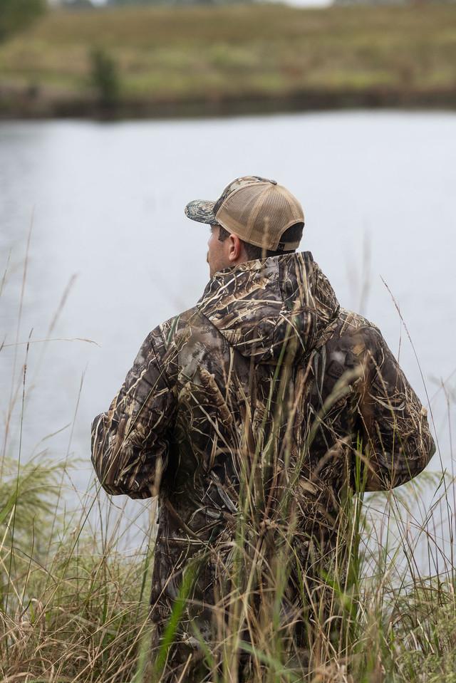 Realtree Men's Waterfowl Water Resistant Insulated Hunting Parka | Realtree MAX-7