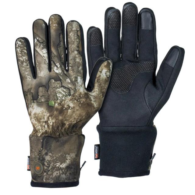realtree Mobile Warming Unisex Mid-Weight Heated Hunting Gloves | Realtree APX