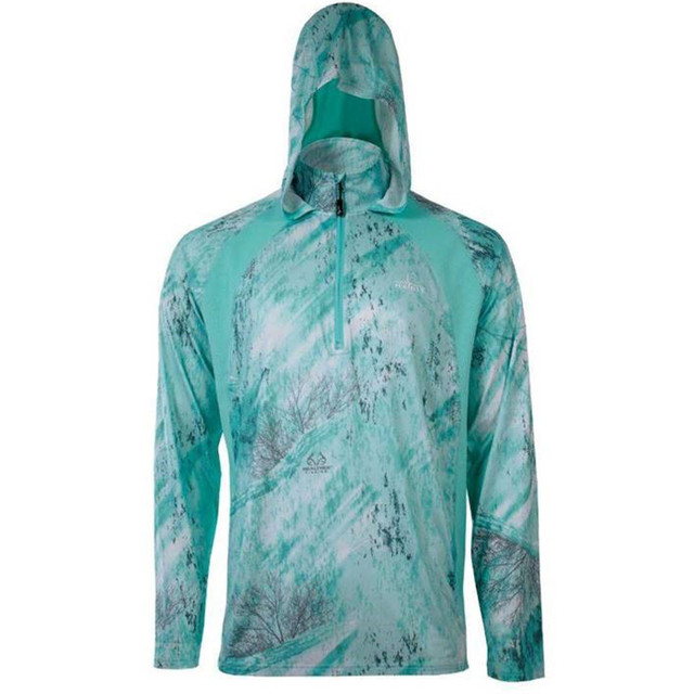realtree Moorley Coast 1/4 Zip Fishing Hoodie | Realtree