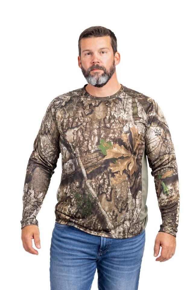 Realtree Nomad Men's Pursuit Long Sleeve Hunting Shirt | Realtree APX