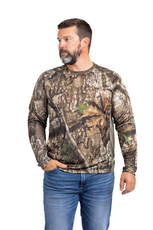 realtree Nomad Men's Pursuit Long Sleeve Hunting Shirt | Realtree APX