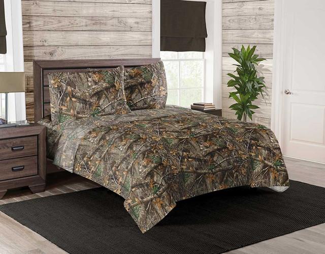 realtree Northwest Camo Sheet Set Multi Full Bed | Realtree EDGE