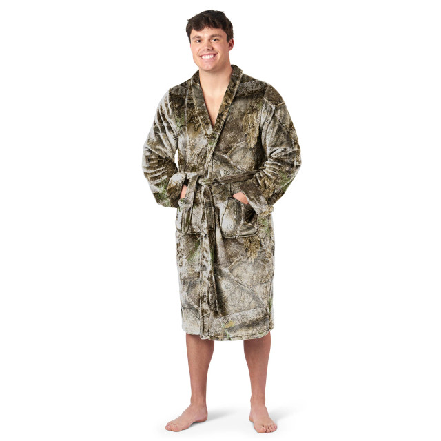 realtree Northwest Men’s Silk Touch Camo Robe | Realtree APX
