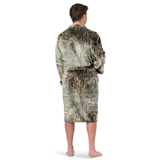 Realtree Northwest Men’s Silk Touch Camo Robe | Realtree MAX-7