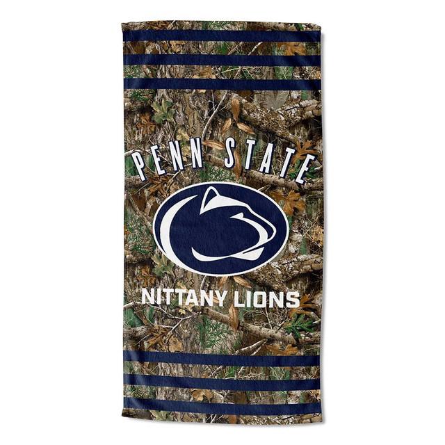 realtree Northwest NCAA Penn State Nittany Lions Camo Beach Towel | Realtree EDGE