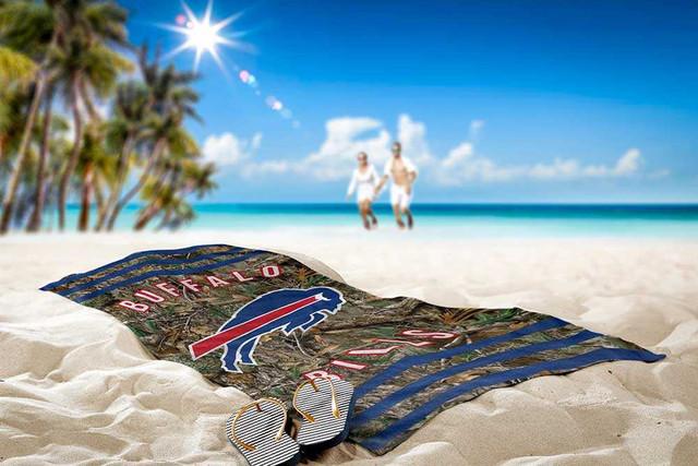 Realtree Northwest NFL Buffalo Bills Camo Beach Towel | Realtree EDGE