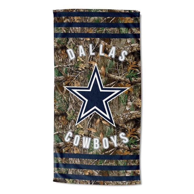 realtree Northwest NFL Dallas Cowboys Camo Beach Towel | Realtree EDGE