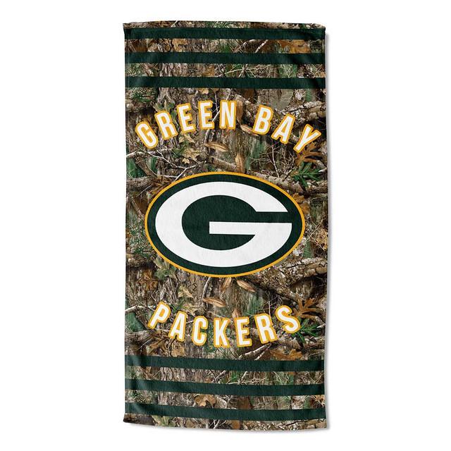 realtree Northwest NFL Green Bay Packers Camo Beach Towel | Realtree EDGE