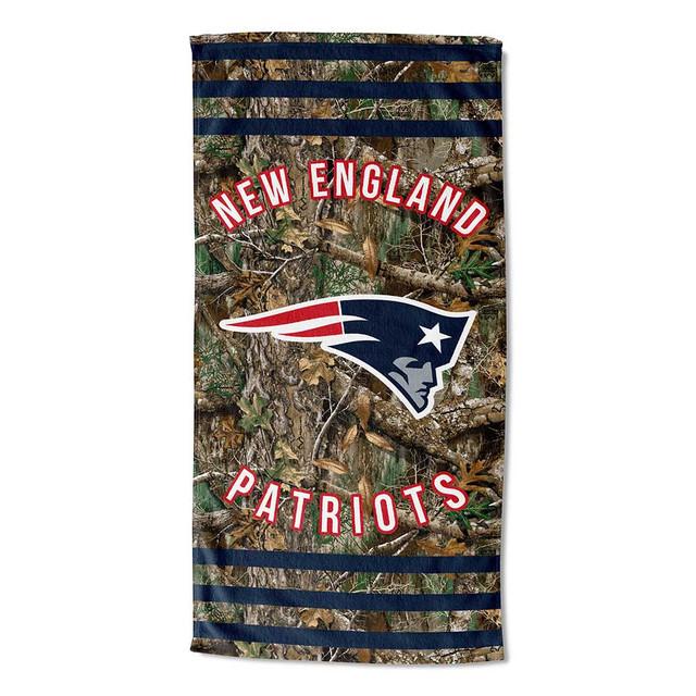 realtree Northwest NFL New England Patriots Camo Beach Towel | Realtree EDGE