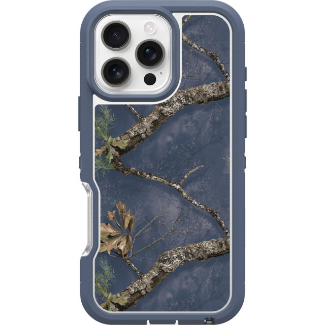 realtree Otterbox iPhone 16 Pro Max Defender Series XT Pro for MagSafe Aegean Blue Case | Realtree APX Colors