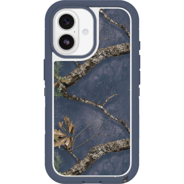 realtree Otterbox iPhone 17 Defender Series Pro XT Aegean Blue Case | Realtree APX Colors