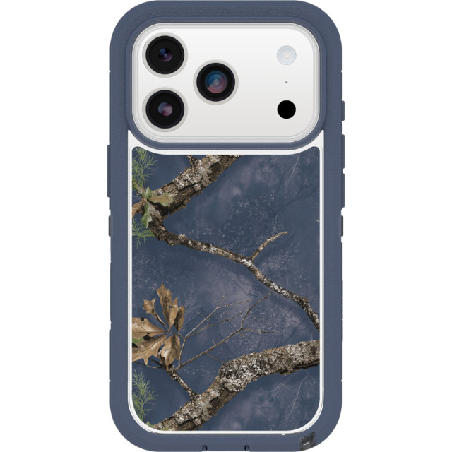 realtree Otterbox iPhone 17 Pro Defender Series Pro XT Aegean Blue Case | Realtree APX Colors