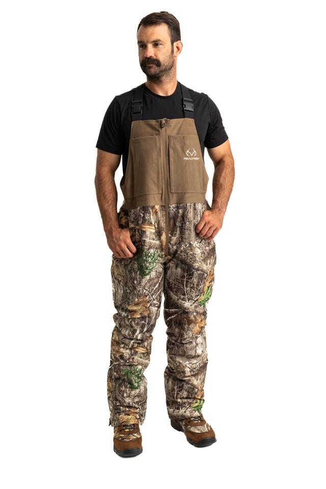 Realtree Pro Staff Insulated Waterproof Hunting Bibs | Realtree EDGE