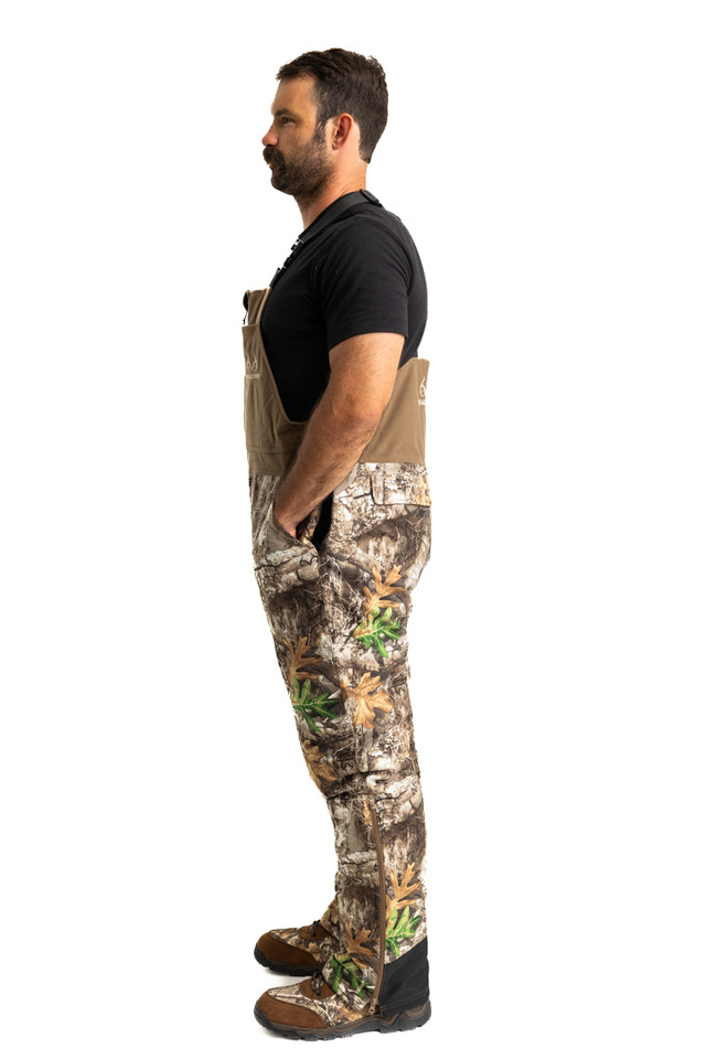 Realtree Pro Staff Insulated Waterproof Hunting Bibs | Realtree EDGE