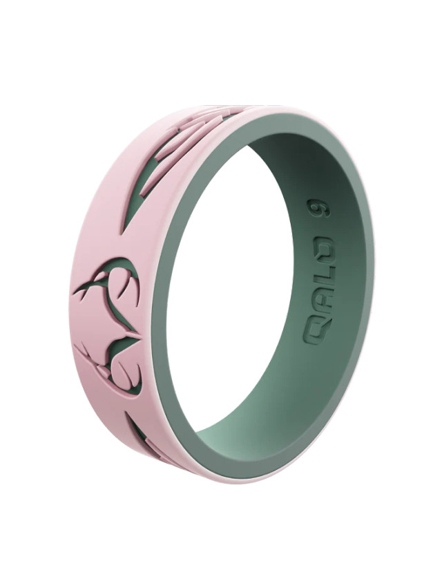 Realtree QALO Women's Tail Feather Silicone Ring | Realtree