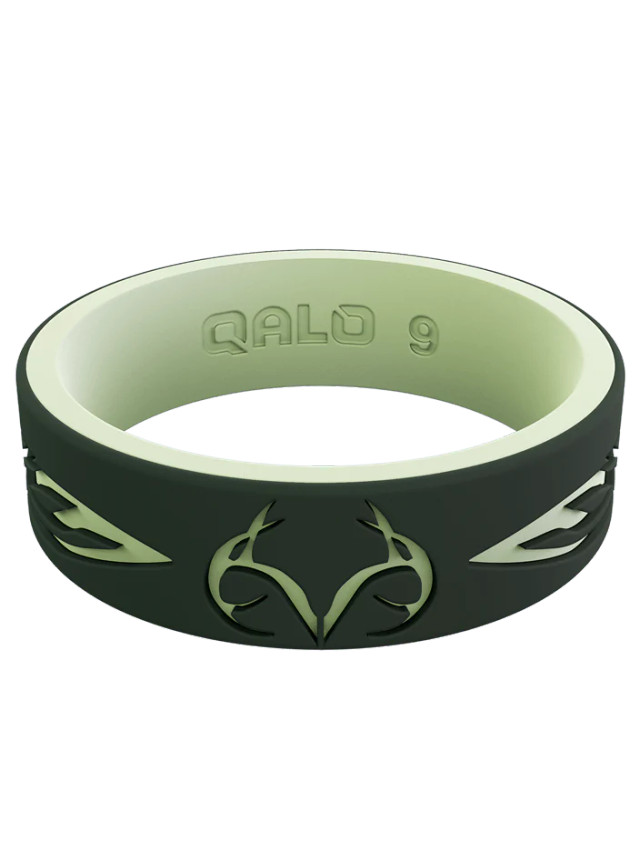 Realtree QALO Women's Tail Feather Silicone Ring | Realtree