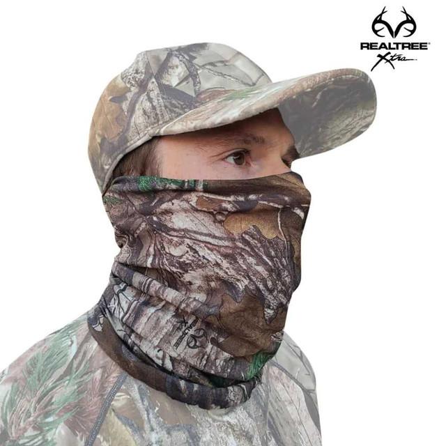 Realtree QuikCamo Unisex Multifunctional Hunting Face Mask Gaiters | Realtree Camo