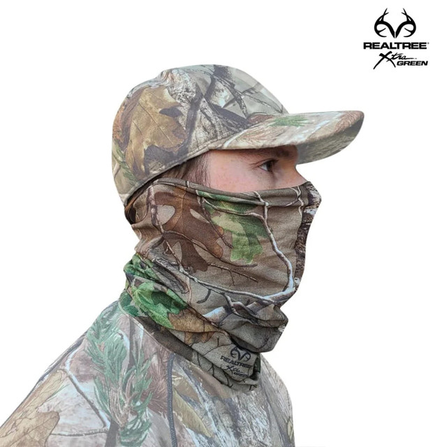 realtree QuikCamo Unisex Multifunctional Hunting Face Mask Gaiters | Realtree Camo