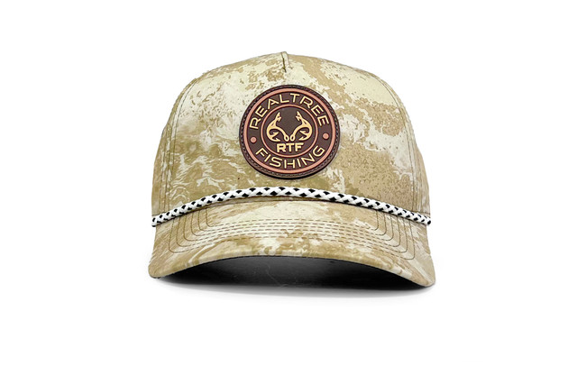 realtree Realtree Fishing Patch Unisex Tan Rope Hat | Realtree XTREME Colors