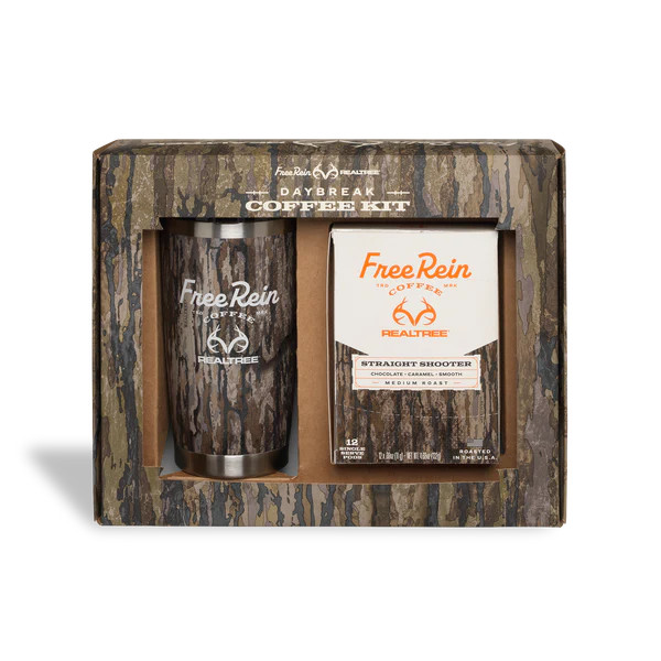 realtree Free Rein Daybreak Coffee Pods Gift Box