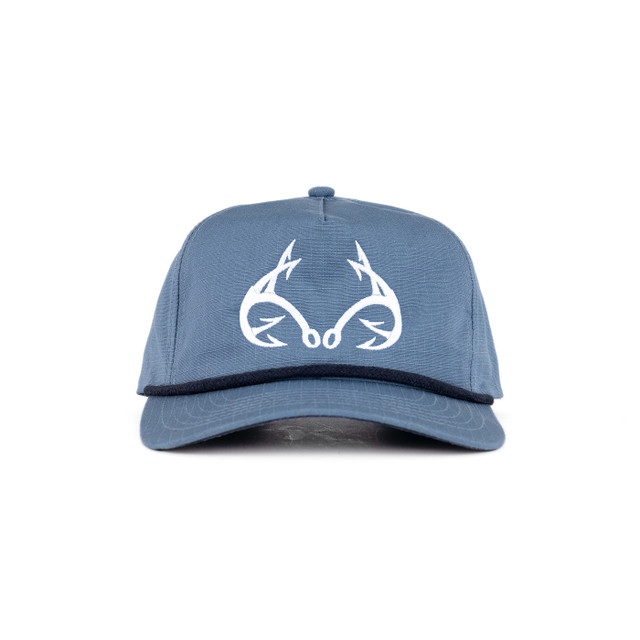 Realtree Hook Logo Blue Rope Hat | Realtree