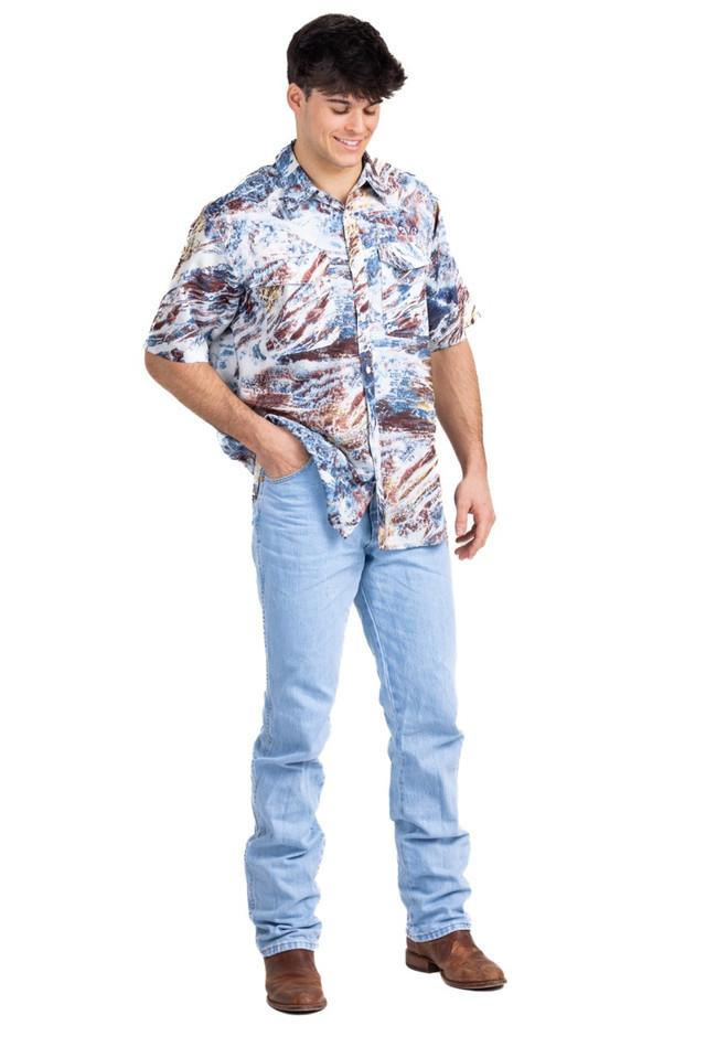 Realtree Realtree Men's Fishing Charter Original Men's Short Sleeve Shirt | Realtree Aspect