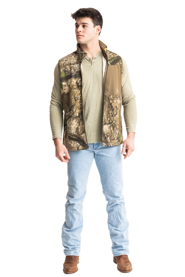 Realtree Men's Fleece Camo Vest | Realtree APX