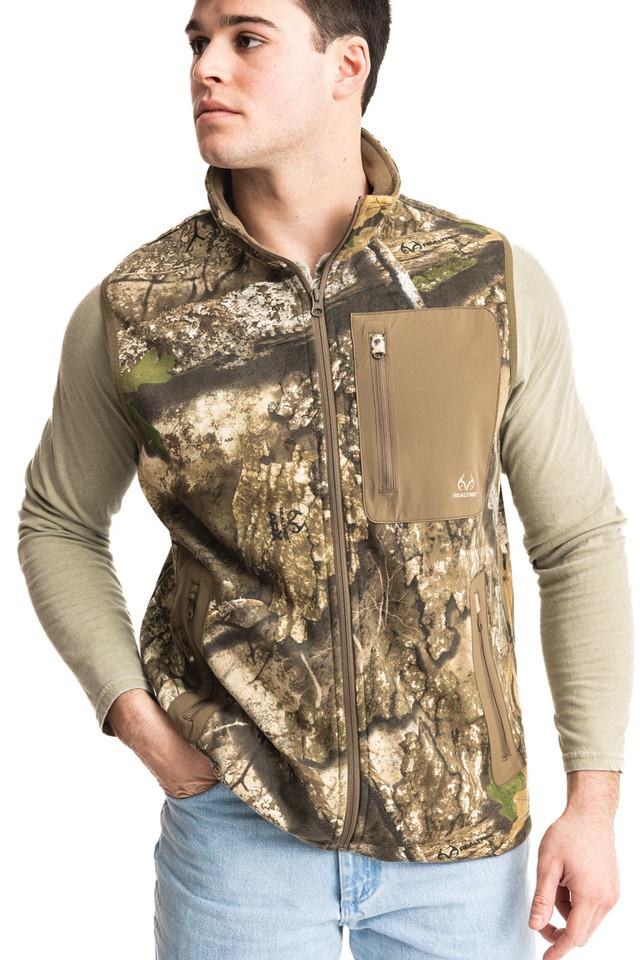 realtree Men's Fleece Camo Vest | Realtree APX