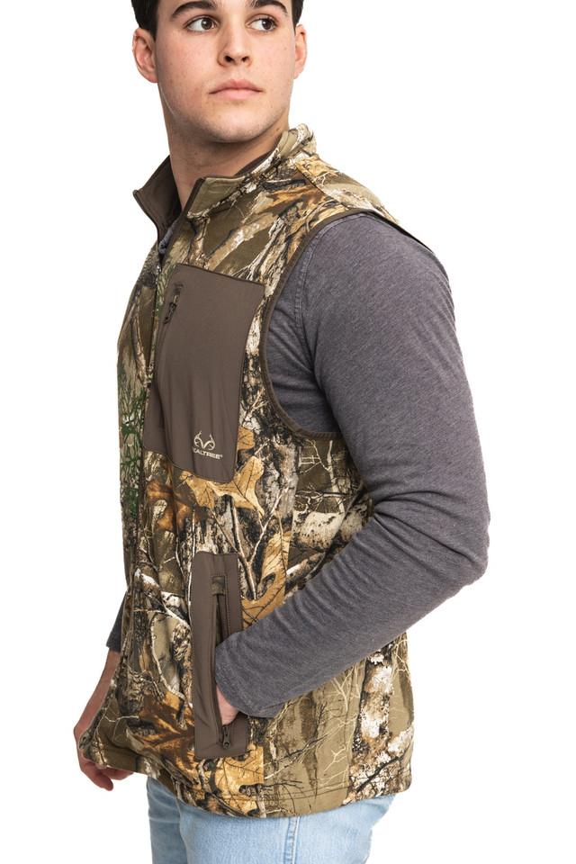 Realtree Men's Fleece Camo Vest | Realtree EDGE