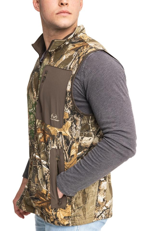 Realtree Men's Fleece Camo Vest | Realtree EDGE