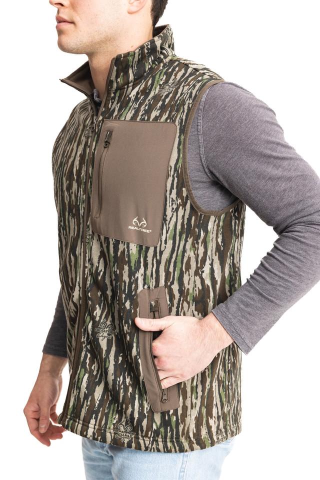 Realtree Men's Fleece Camo Vest | Realtree Original