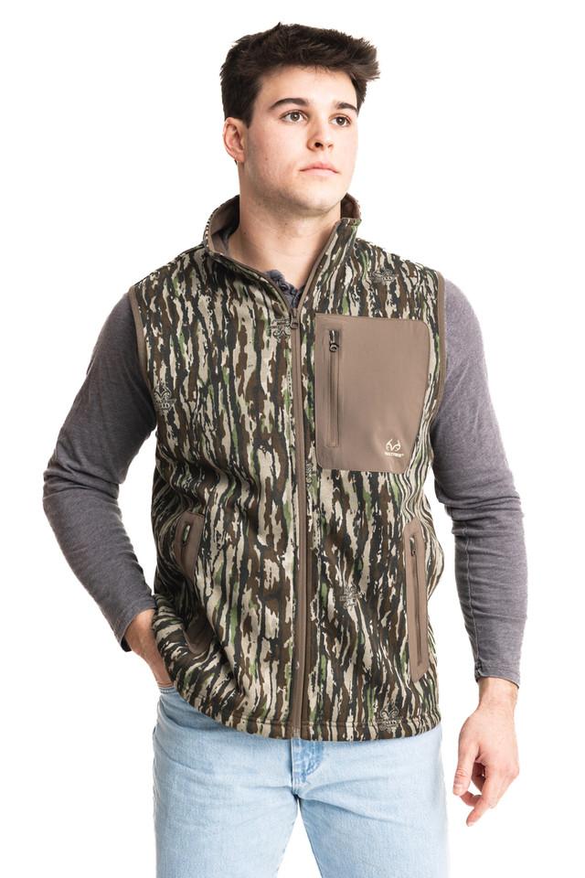 realtree Men's Fleece Camo Vest | Realtree Original