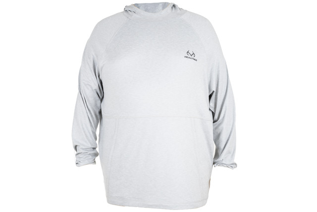 realtree Men's Gray Trail Hoodie | Realtree