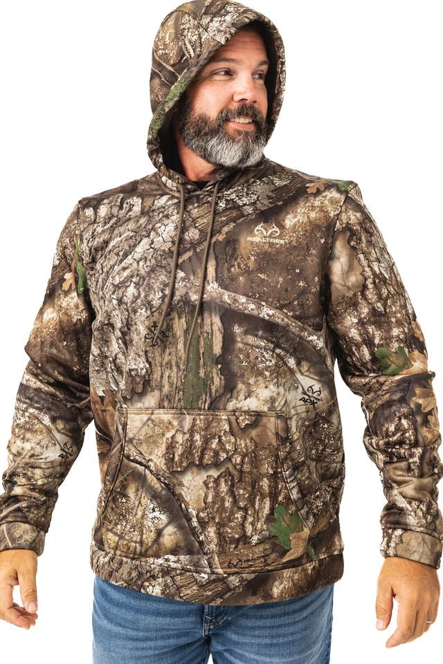 Realtree Men's High Pile Camo Hoodie | Realtree APX