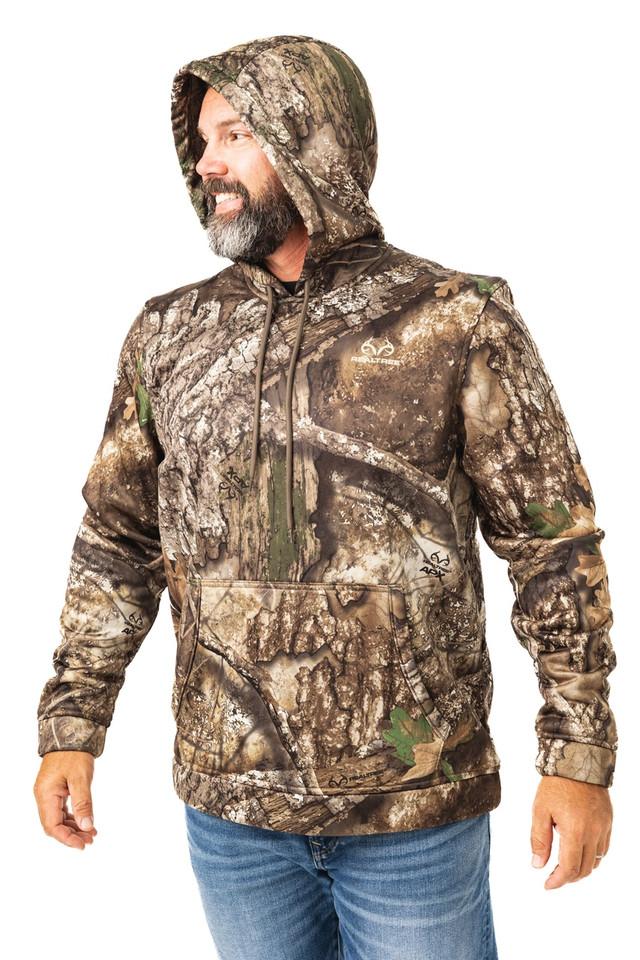Realtree Men's High Pile Camo Hoodie | Realtree APX